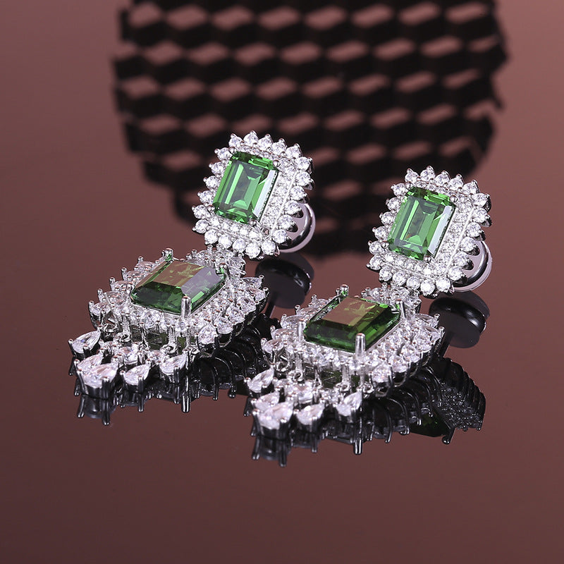 .925 Verdant Cascade Earring