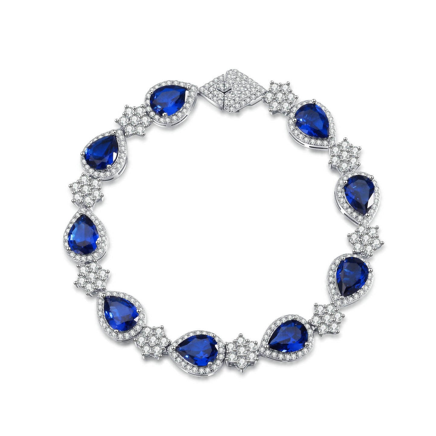 .925 Sapphire (CZ) Twilight Brilliance Bracelet